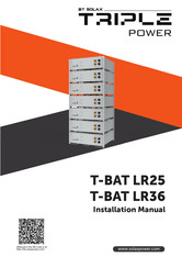 Solax TRIPLE POWER T-BAT LR25 Manual