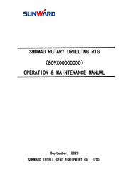 SUNWARD SWDM40 Operation & Maintenance Manual