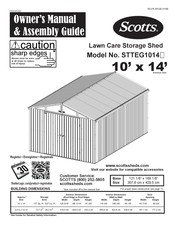 Scotts STTEG1014 Series Owner's Manual & Assembly Manual