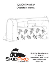 Skid Pro QA4205 Operator's Manual