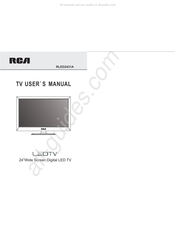 RCA RLED2431A User Manual