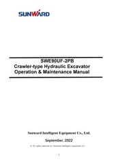 SUNWARD SWE90UF-2PB Operation & Maintenance Manual