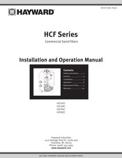 Hayward HCF663C Installation And Operation Manual