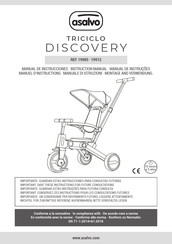 asalvo TRICICLO DISCOVERY Instruction Manual