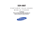 Samsung SGH-A867ZKAATT User Manual