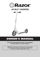 Razor 13013211 Owner's Manual