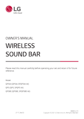 LG SPQP5-W Owner's Manual