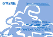 Yamaha YXZ10YEZR Owner's Manual