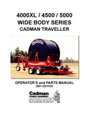 Cadman 4500 WIDE BODY Operator And Parts Manual