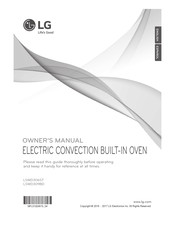 LG LSWD306ST Owner's Manual