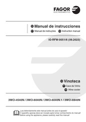 Fagor IO-RFW-0051/6 Instruction Manual