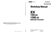 Hitachi ZX 130K-5G Workshop Manual