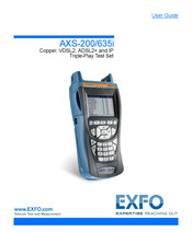 EXFO AXS-200/635i User Manual