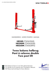 MW TOOLS 724563060 Manual