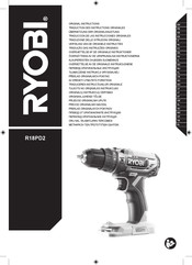 Ryobi ONE+ R18PD2 Original Instructions Manual