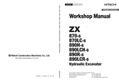Hitachi ZX 890R-6 Workshop Manual