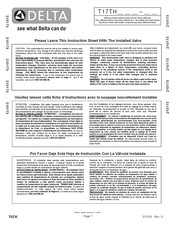 Delta T17TH305 Manual