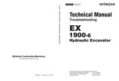 Hitachi EX1900-6 Technical Manual