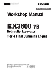 Hitachi EX3600-7B Workshop Manual