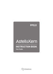 Dreamus Astell & Kern SR35 Instruction Book