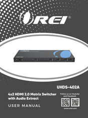 REI UHDS-402A User Manual