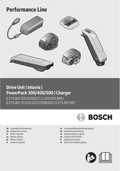 Bosch 0 275 033 Instructions Manual