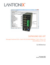 Lantronix SISPM1040-582-LRT Manual