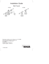 Kohler K-T125 Installation Manual