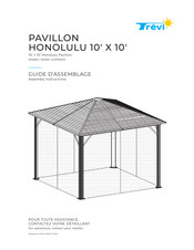 Trevi HONOLULU LGMF8020 Assembly Instructions Manual