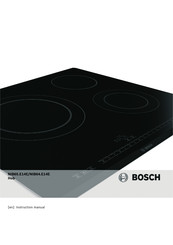Bosch NIB64 E14E Series Instruction Manual