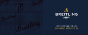 Breitling U10380591A2U1 Instructions For Use Manual