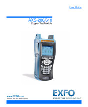 EXFO AXS-200/610 User Manual