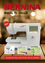 Bernina deco 330 Manual