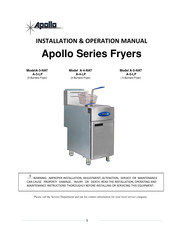 Apollo A-4-NAT Installation & Operation Manual