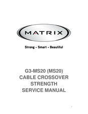 Matrix G3-MS20 Service Manual