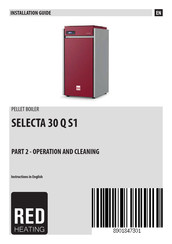 Red Heating SELECTA 30 Q S1 Installation Manual