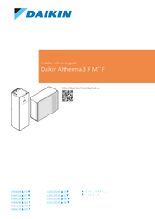 Daikin Altherma ERRA10E W1 Series Installer's Reference Manual