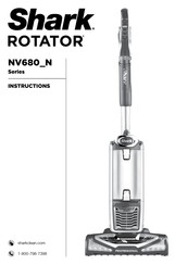 Shark Rotator NV680 Instructions Manual