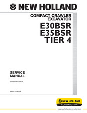 New Holland E30BSR TIER 4 Service Manual