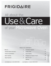 Frigidaire CFCM0934NW Use & Care Manual