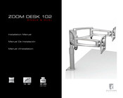 Salamander Designs ZOOM DESK 102 DUAL Installation Manual