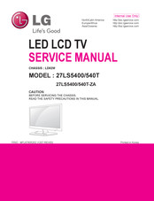 LG 27LS5400/540T-ZA Service Manual