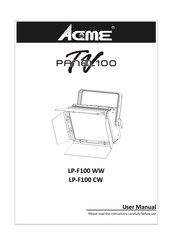ACME TV PANEL100 User Manual
