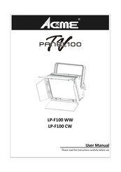ACME LP-F100 CW User Manual