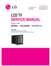 LG 32LG500H-UA Service Manual