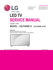 LG 32LF585B Service Manual