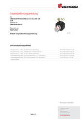 TR-Electronic CRW582M-00010 Assembly Instructions Manual