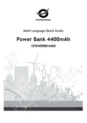 Conceptronic CPOWERBK4400 Quick Manual
