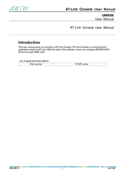 Artery AT32F Series User Manual