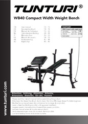 Tunturi WB40 User Manual